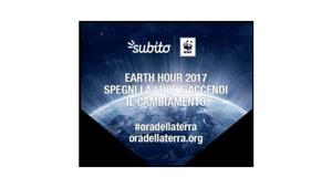 Subito va in 'Black Out' per Earth Hour 2017