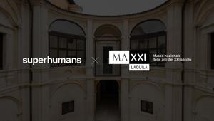 Superhumans vince la gara indetta da MAXXI L'Aquila Superhumans vince la gara indetta da MAXXI L'Aquila