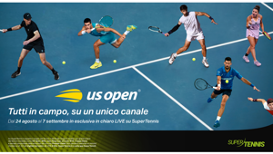 Next Different firma la campagna SuperTennis per gli US Open 2025