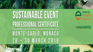 L'Events Industry Council dà appuntamento a marzo a Montecarlo per il primo corso europeo dedicato agli eventi sostenibili