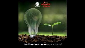 Suzuki aderisce a "M'illumino di Meno”, la campagna per l’ambiente che si svolge nella 18ª Giornata del risparmio energetico e degli stili di vita sostenibili