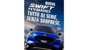 Suzuki lancia insieme a Changee la campagna di comunicazione per la nuova Swift Hybrid