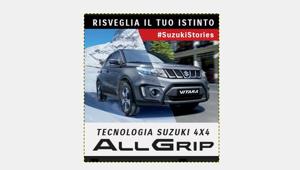 Suzuki Italia sceglie Clicking Adv per il lancio della nuova campagna dedicata alla tecnologia 4x4 ALLGRIP