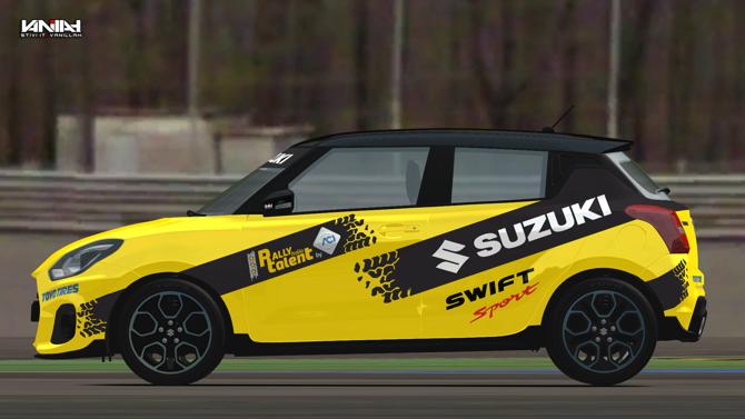 swift sport rally italia talent