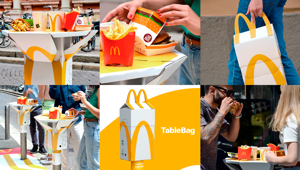 McDonald’s con Leo Burnett presenta "TableBag": il packaging che trasforma la città in un ristorante a cielo aperto