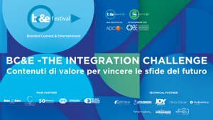 BC&E Festival 2024. Segui i talk e le tavole rotonde sul tema THE INTEGRATION CHALLENGE in streaming oggi sulle piattaforme di ADC Group. Registrati alla cerimonia di premiazione