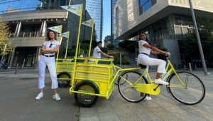 A Milano cargo bike Tassoni distribuiscono gratuitamente la Cedrata