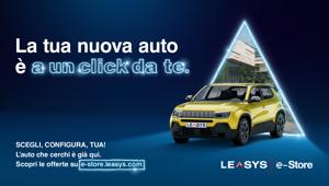 The Brand Shop vince la gara globale per creatività e media della campagna del nuovo e-store Leasys