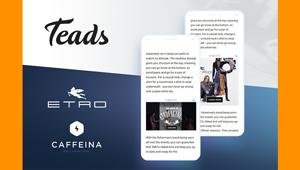 Caffeina e Teads Studio amplificano il successo delle campagne 2021 di Etro con una strategia creativa upper funnel realizzata ad hoc e segmenti contestuali