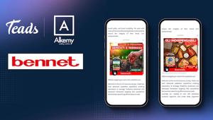 Bennet cattura +201% secondi di attenzione reale rispetto ai benchmark di LAMP grazie ai volantini digitali sviluppati da Teads Studio