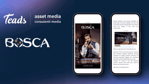 Teads: la campagna di Bosca supera gli obiettivi di awareness e consideration e genera una crescita del 17% della brand awareness sugli utenti esposti