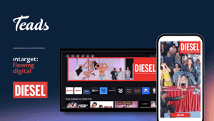 TEADS: la campagna omnichannel e full funnel di Diesel supera gli obiettivi di awareness, consideration e traffic acquisition