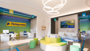 Integer firma il concept del nuovo punto vendita di Telepass a Torino