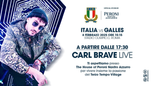 Alphaomega al fianco di Peroni Nastro Azzurro e Federazione Italiana Rugby per l’apertura del Peroni Nastro Azzurro Terzo Tempo Village. Ad inaugurarlo il live di Carle Brave