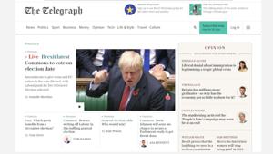 The Daily Telegraph è il quarto editore di quotidiani a rivelare la ‘normalità’ dei DN in Gran Bretagna