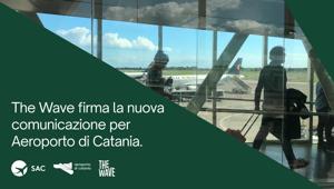 The Wave Studio vince la gara per la strategia dell'identità visiva online e offline dell'Aeroporto di Catania