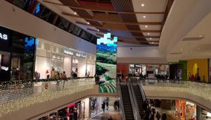 M-Cube firma l'installazione audio-visiva al Centro Commerciale Tiare Shopping di Villesse