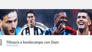Aperte su InfoJobs le candidature per diventare “Tifoso a bordocampo". Milan-Roma da una posizione esclusiva, come quella di DAZN