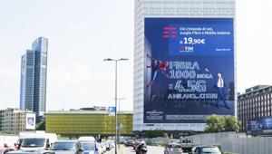 Con Havas Milan e Urban Vision TIM inaugura a Milano la più grande affissione green d’Europa