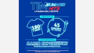 'Tim Summer Hits' porta la musica nelle piazze italiane con Rai Pubblicità. Al via dal 30 giugno in prima serata su Rai2 in collaborazione con Friends & Partner  e Radio Italia.