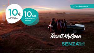 Al via la nuova campagna MyOpen di Tiscali