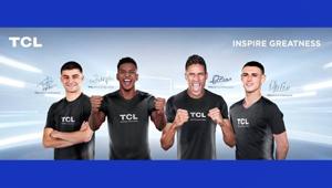 TCL avvia una campagna globale con quattro dei migliori calciatori di serie A per ispirare a perseguire la grandezza