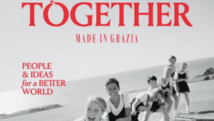 Grazia presenta il nuovo numero da collezione 'Together - Made in Grazia' che affronta il tema della discriminazione. Raccolta a +17%