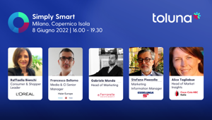 Toluna presenta “Simply Smart”: l’evento annuale per conoscere le novità su insight e marketing