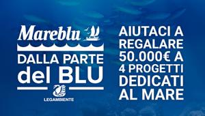 Mareblu e CrowdM con Legambiente per aiutare il Mediterraneo