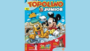 Dal 19 settembre arriva  in edicola Topolino Junior, il nuovo mensile firmato Disney Panini Comics. Lancio con campagna stampa e social di Tortuga Comunicazione