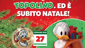 'Topolino. Ed è subito Natale!', parte il 27 novembre la campagna di lancio per le iniziative natalizie del magazine. Firma AQuest