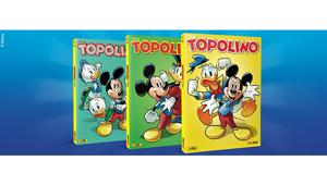 Topolino c'è: arriva in edicola il numero 3380 con 3 variant cover da collezione. Al via la campagna digital, radio, stampa e trade. Creatività di AQuest
