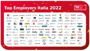 Sono 131 le aziende italiane premiate come Top Employers 2022 per la miglior gestione delle HR. Pharma, Consulenza e Banche i settori più rappresentati