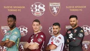 N.38 Wüber è il nuovo sponsor di manica per il Torino FC