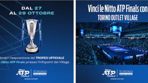 Torino Outlet Village si conferma per il quarto anno consecutivo sponsor delle Nitto ATP Finals
