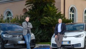  Volkswagen, PHD e DDB lanciano la campagna “L’elettrico per Totti, l’elettrico per tutti” con l'ex campione della Nazionale