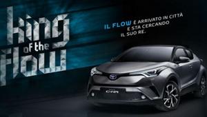 Al via la campagna 'King of the Flow' di Toyota C-HR. Firmano S&S, Publicis Consultants Italia, Zenith e Ambito5