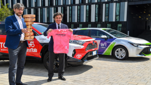 Toyota sarà l’auto ufficiale del 104^ Giro d’Italia