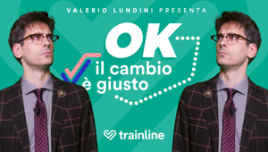 Trainline presenta "Ok, il cambio è giusto", progetto di mockumercial e branded content con un finto quiz televisivo condotto da Valerio Lundini. Firmano Wavemaker e GroupM Entertainment