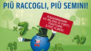 “Più raccogli, più semini” la campagna di Payback con Treedom che trasforma i punti in alberi