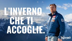 "L'inverno che ti accoglie" è il nuovo capitolo della campagna europea #VitaInTrentino di Trentino Marketing con protagonista Aleksander Aamodt Kilde. Firma Ogilvy