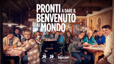 Trentino Marketing saluta le Olimpiadi e le Paralimpiadi Invernali di Milano-Cortina 2026. Nella campagna tv di Ogilvy Italia i veri local  si esercitano a dire “benvenuti“ in lingue diverse