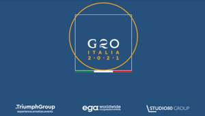 E' ufficiale: l’ATI di Triumph Group International, Ega Worldwide congresses & events e Studio 80 Group organizzerà il Vertice del G20 a Roma