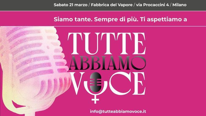 Tribe Communication firma la brand identity e il sito di 'Tutte Abbiamo Voce', il primo evento italiano dedicato al podcasting femminile Tribe Communication firma la brand identity e il sito di 'Tutte Abbiamo Voce', il primo evento italiano dedicato al podcasting femminile