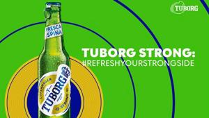 Tuborg Strong protagonista dell’activation #RefreshYourStrongSide alla Darsena di Milano