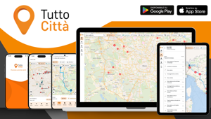 TuttoCittà si rinnova: la nuova app con navigatore e l'offerta "InEvidenza" per le PMI