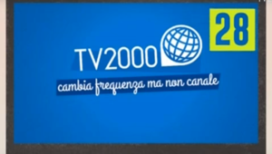 Tv2000 cambia frequenza ma resta sul canale 28 del Digitale Terrestre e lo comunica con campagna integrata