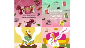 Twinings sceglie YAM112003, dopo gara, per la comunicazione della linea infusi. Pianifica Wavemaker