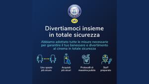 Il Circuito UCI Cinemas riparte il 15 giugno con l'apertura di quattro multisale