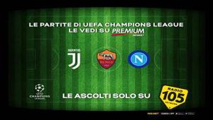 La UEFA Champions League in esclusiva radiofonica su Radio 105